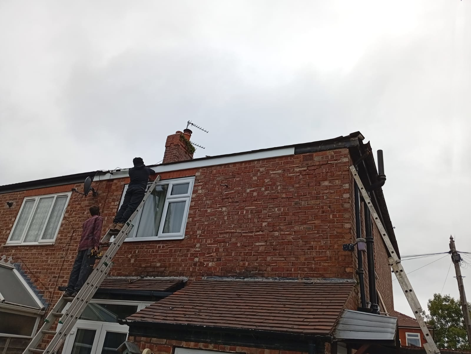 All Star Roofing and Building.