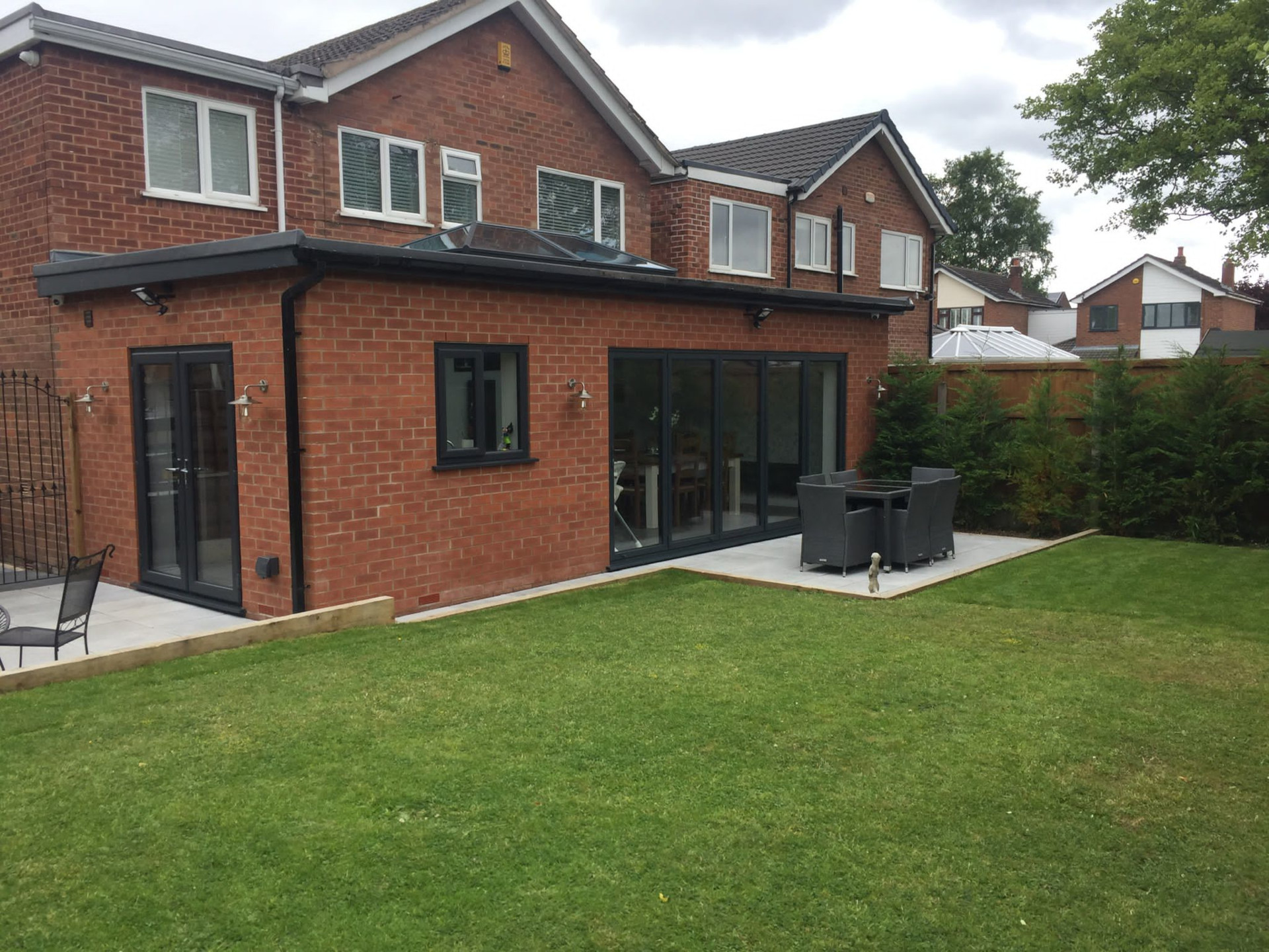 Extension to a house in Menai Bridge, Anglesey, North Wales.